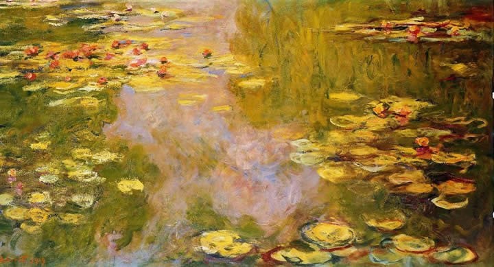 Claude Monet The Water-Lily Pond 3